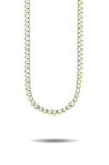 4MM DIAMOND 4-PRONGED TENNIS CHAIN IN GOLD *NEW*