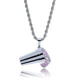 MICRO DIAMOND CREAM NECKLACE (GOLD OR SILVER) *NEW*