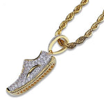 AA+ Iced Sneaker Necklace