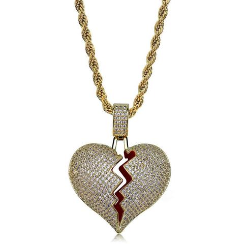 AA+ HEART BREAK PENDANT *NEW*