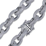 DIAMOND LINK BRACELET IN GOLD