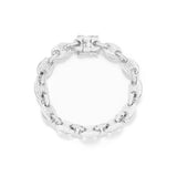 DIAMOND LINK BRACELET IN WHITE GOLD *NEW*