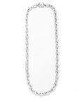 DIAMOND LINK CHAIN IN WHITE GOLD *NEW*