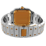 Moissanite Two Tone Rose Gold Luxury Watch