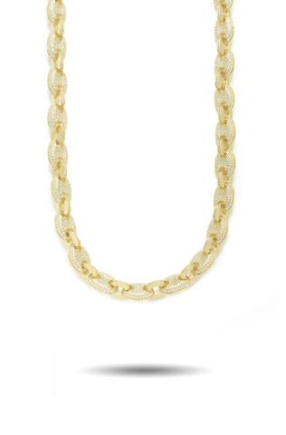 DIAMOND LINK NECKLACE IN GOLD *NEW*