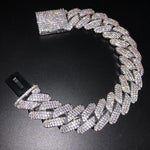 Prong Set Cuban Bracelet *NEW*
