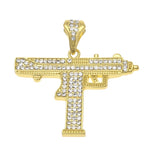 MICRO DIAMOND UZI NECKLACE