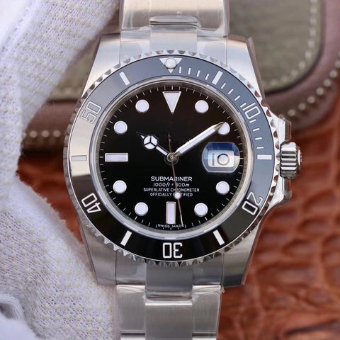 SILVER/BLACK SUBMARINER