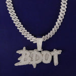 CUSTOM PAVED NAME NECKLACE