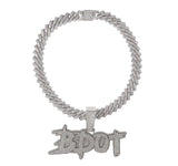 CUSTOM PAVED NAME NECKLACE