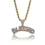 Blessed Necklace Iced Out