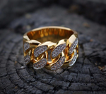 DIAMOND CUBAN RING *NEW*