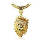 MICRO DIAMOND GOLD LION NECKLACE *NEW*
