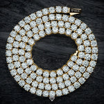 MICRO DIAMOND CROSS NECKLACE
